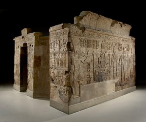 Shrine of Taharqa, ca. 690-664 f.Kr. sandstein